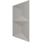 Ekena Millwork 19 5/8in. W x 19 5/8in. H Aberdeen EnduraWall Decorative 3D Wall Panel Covers 2.67 Sq. Ft. WP20X20ABISG - alternate 3